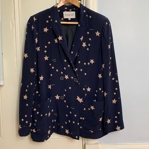 Claudie Pierlot double-breasted 100% Silk blazer